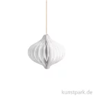 Artikelbild 1 des Artikels “Wabenpapier Tropfen mit Hänger, Weiß, 8 cm, 4 Stück “