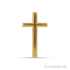 Artikelbild 1 des Artikels “Wachsmotiv - Kreuz, 4 cm, 1 Stück Gold“