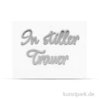 Artikelbild 1 des Artikels “Wachsschrift - In stiller Trauer, Silber, 1 Stück “