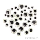 Artikelbild 1 des Artikels “Wackelaugen Glow in the Dark, 10 / 12 / 15 / 20 mm, 40 Stück “