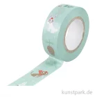 Artikelbild 1 des Artikels “Washi Tape - Christmas is in the Air, Mint mit Weihnachtsmann, 10 m “