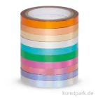 Artikelbild 1 des Artikels “Washi-Tape Hotfoil - Irisierend, 5 mm, 10er Set, je 5 m “