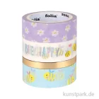 Artikelbild 1 des Artikels “Washi-Tape Hotfoil - Gold Bees, 4er Set, je 10m “
