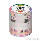 Artikelbild 1 des Artikels “Washi-Tape Hotfoil - SILBER, 4er Set, je 5 m “