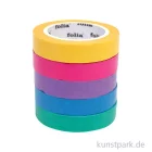 Artikelbild 1 des Artikels “Washi-Tape Set - BASIC Colours, 10 mm, 5 Rollen, je 10 m “