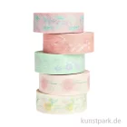 Artikelbild 1 des Artikels “Washi Tape Set - Blumen, Pastell, 5 Stück, je 10 m “