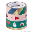 Artikelbild 1 des Artikels “Washi-Tape Set - MERRY JINGLING, Hotfoil, 4 Rollen, je 5 m “