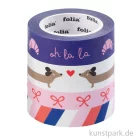 Artikelbild 1 des Artikels “Washi-Tape Set - PARISIENNE, 4 Rollen, je 10 m “