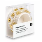 Artikelbild 1 des Artikels “Washi Tape - Strass-Perlen, Sterne, Weiß, Gold, 1,9 x 50 cm “