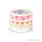 Artikelbild 1 des Artikels “Washitape - Herzen, 4er Set, 10 m “