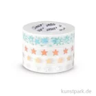 Artikelbild 1 des Artikels “Washitape - Sterne, 4er Set, 10 m “