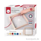 Artikelbild 1 des Artikels “Webset mit Holz Webrahmen + Zubehör, 23 x 23 cm, Webbreite 18 cm “