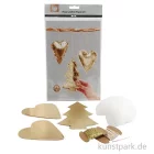 Artikelbild 1 des Artikels “Weihnachtsanhänger aus Lederpapier - Gold, 3 Designs “