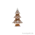 Artikelbild 1 des Artikels “Weihnachtsbaum, Keramik, Lebkuchen, Braun-Weiß, 6,1 x 4,6 x 11 cm “