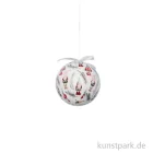 Artikelbild 1 des Artikels “Weihnachtskugel Rot mit Wichtel, 7,5 cm “