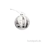 Artikelbild 1 des Artikels “Weihnachtskugel Weiß mit Wichtel, 7,5 cm “