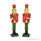 Artikelbild 1 des Artikels “Weihnachtssoldat Deko Hund, Poly, Rot / Grün, Sortiert, 5 x 22 x 4 cm “
