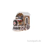 Artikelbild 1 des Artikels “Weihnachtszug, Keramik, Lebkuchen, Braun-Weiß, 5 x 3,2 x 4,7 cm “