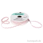 Artikelbild 1 des Artikels “Wellen Band - Bestickt, Puderrosa & Glitzer, 2 m “