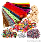 Artikelbild 1 des Artikels “XXL Set - Bastelmaterial für Pfeifenreiniger-Figuren für ca. 20 Personen “