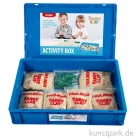 Artikelbild 1 des Artikels “XXL Set - Sandy Clay, 6 kg Spielsand mit 10 Förmchen in Kunststoffbox “