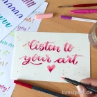 Artikelbild 1 des Artikels “Zeichenkurs - Brushlettering - 12.09.26 “