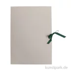 Artikelbild 1 des Artikels “Zeichenmappe aus Graukarton mit Band DIN A2“