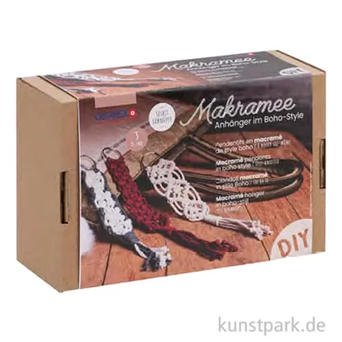 Artikelbild 1 des Artikels “Bastelset Makramee Anhänger Boho-Style “