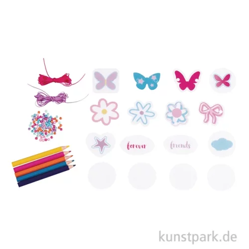 Artikelbild 1 des Artikels “Bastelset Schrumpffolien Schmuck, Armbänder, Lucy “