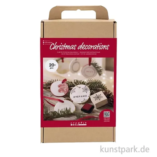Artikelbild 1 des Artikels “Bastelset Weihnachtsschmuck aus Ton “