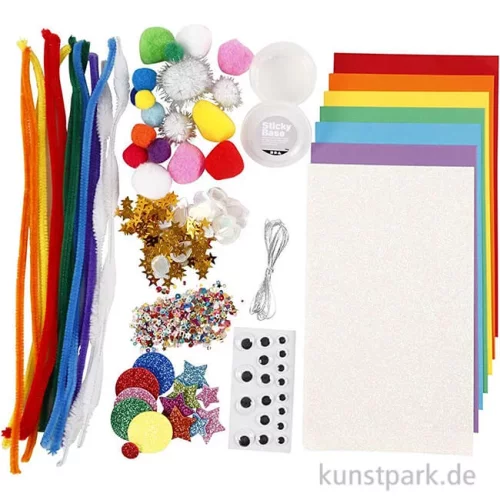 Artikelbild 1 des Artikels “Bastelset Rainbow mit viel Zubehör, Schnittbogen und Inspirationen “