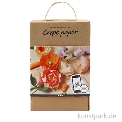 Artikelbild 1 des Artikels “Blumen aus Krepppapier Lernset mit viel Zubehör “