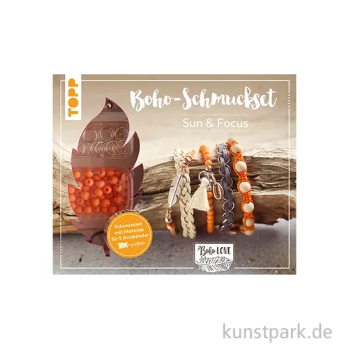 Artikelbild 1 des Artikels “Boho-Schmuckset Sun & Focus, Material für 5 Armbänder, Topp Verlag “