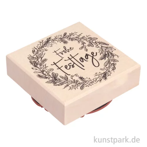 Artikelbild 1 des Artikels “Butterer Stempel - Frohe Festtage, 7 x 7 cm “