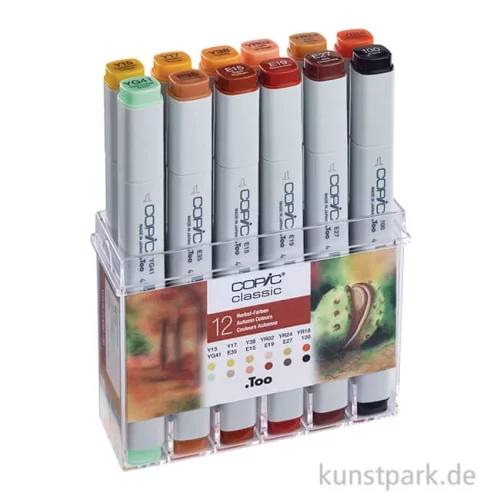 Artikelbild 1 des Artikels “COPIC Marker Set 12er - Herbstfarben “