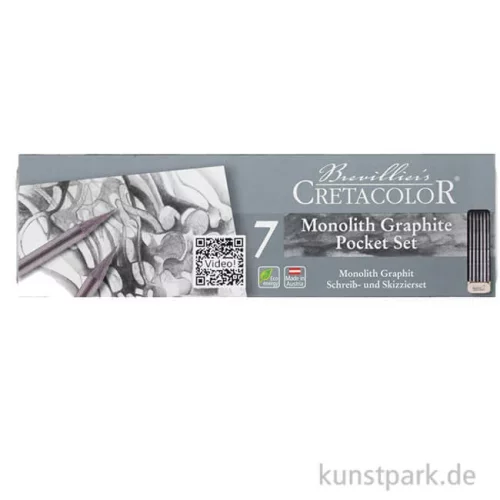 Artikelbild 1 des Artikels “Cretacolor MONOLITH Graphitstifte - 6er Pocket Set “
