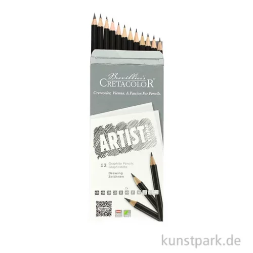 Artikelbild 1 des Artikels “Cretacolor ARTIST Studio Set mit 12 Graphitstiften “