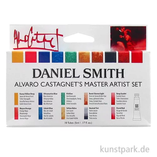 Artikelbild 1 des Artikels “Daniel Smith Extra Fine Watercolor - Alvaro Castagnet Set, 10 x 5 ml “