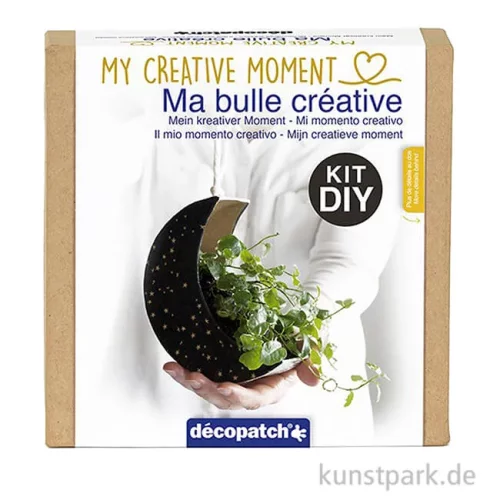 Artikelbild 1 des Artikels “DECOPATCH Mini Kit für Erwachsene - Mond Übertopf “