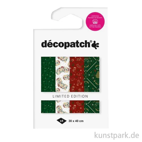 Artikelbild 1 des Artikels “DECOPATCH Texturpapiere Weihnachten Vintage - Limited Edition “