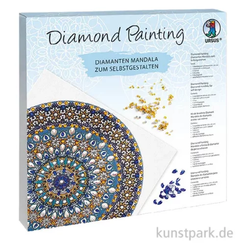Artikelbild 1 des Artikels “Diamond Painting Set - Mandala 2, 30 x 30 cm “