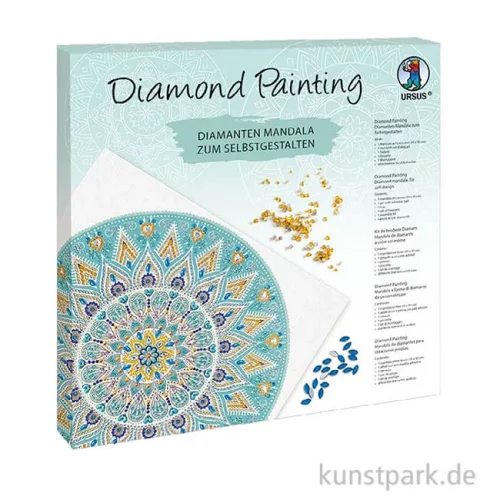 Artikelbild 1 des Artikels “Diamond Painting Set - Mandala 5, 30 x 30 cm “