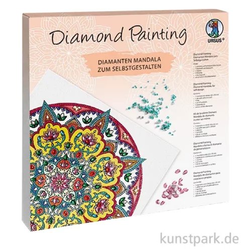 Artikelbild 1 des Artikels “Diamond Painting Set - Mandala 3, 30 x 30 cm “