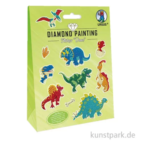 Artikelbild 1 des Artikels “Diamond Painting Set - Sticker, Dinos “