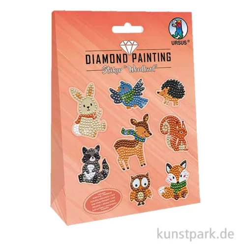 Artikelbild 1 des Artikels “Diamond Painting Set - Sticker, Wald “