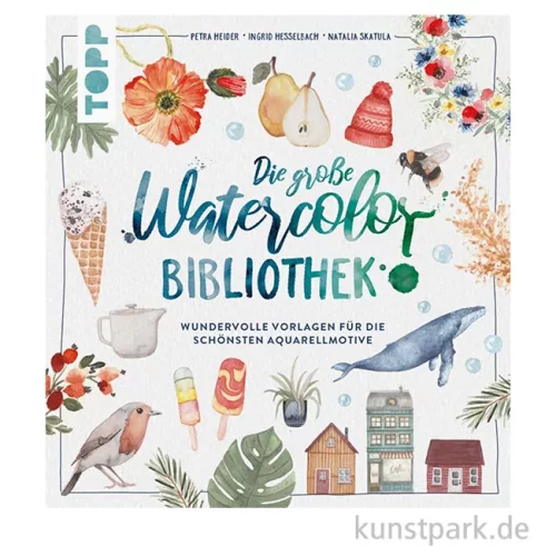 Artikelbild 1 des Artikels “Die große Watercolor Bibliothek, Topp Verlag “