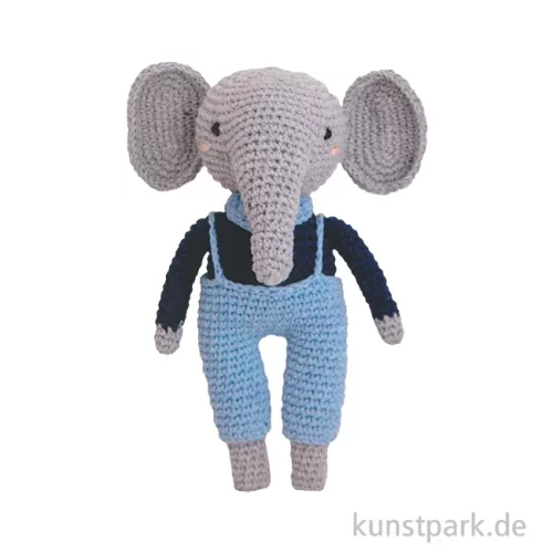 Artikelbild 1 des Artikels “DIY Häkelset - Amigurumi Elefant, Coccolini Fanty “
