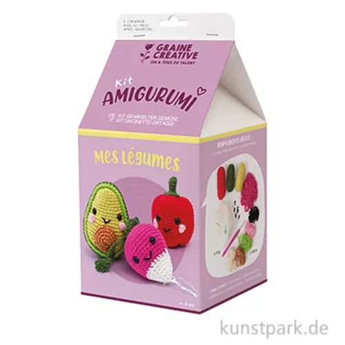 Artikelbild 1 des Artikels “DIY Häkelset - Gemüse Amigurumi Kit “