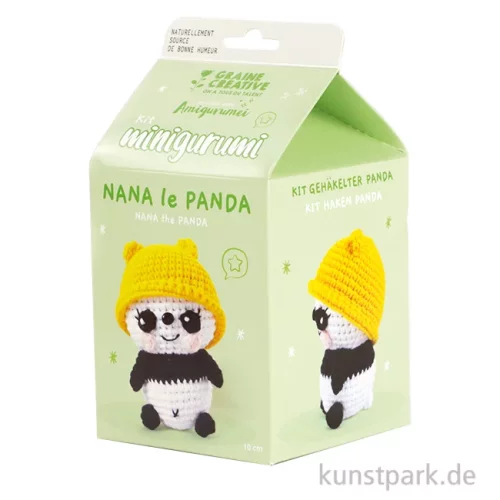 Artikelbild 1 des Artikels “DIY Häkelset - Panda Amigurumi Kit “