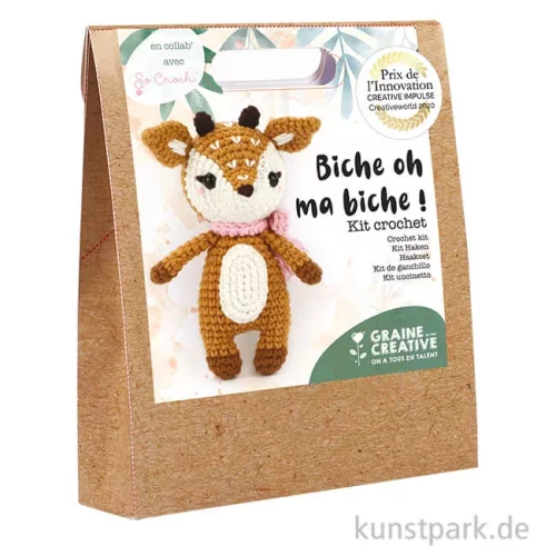 Artikelbild 1 des Artikels “DIY Häkelset - Reh Amigurumi Kit “